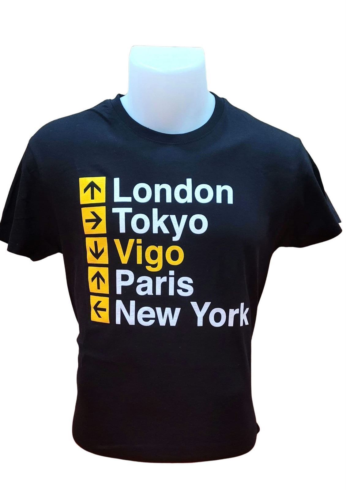 Camiseta Morriña Vigo ciudades - Imagen 1